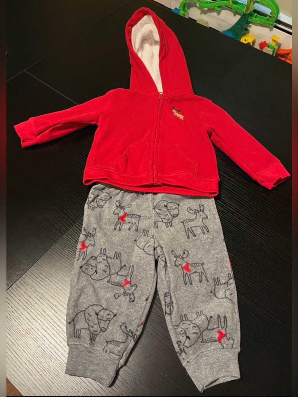 Baby Boys Fleece Outfit